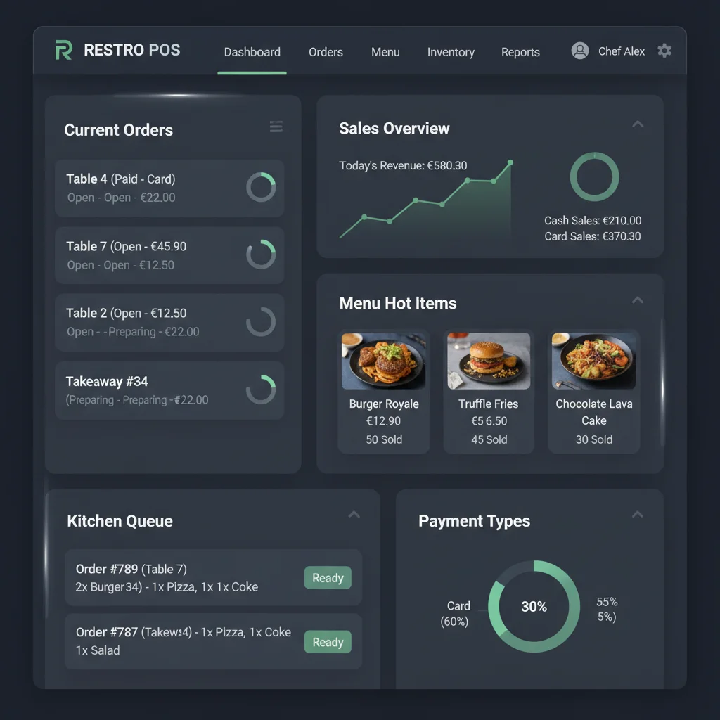 Restaurant POS Project Preview